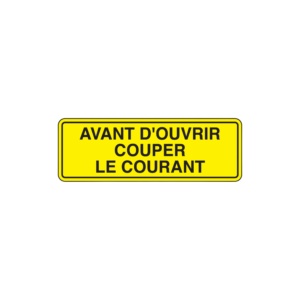 couper le courant