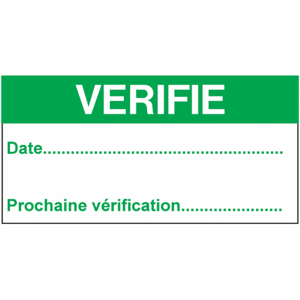 VÉRIFIÉ 1 VÉRIFIÉ 1