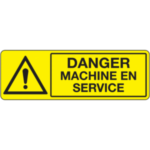 machine en service