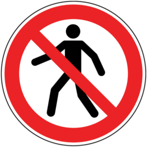 Interdit aux piétons 2