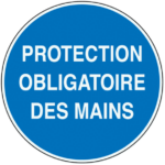Protection obligatoire des mains