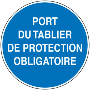 TABLIER OBLIGATOIRE 4