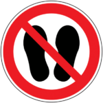 Interdit aux piétons