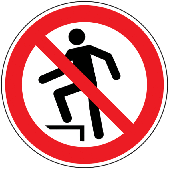 Ne pas monter Ne pas monter