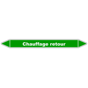 tuyauterie Chauffage retour
