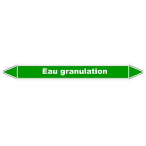 tuyauterie Eau Granulation