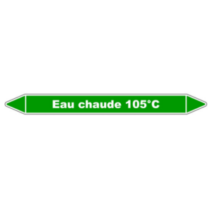 tuyauterie Eau chaude 105 °C