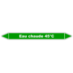 tuyauterie Eau chaude 45 °C