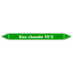 tuyauterie Eau chaude 70 °C