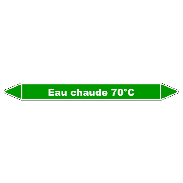 tuyauterie Eau chaude 70 °C tuyauterie Eau chaude 70 °C