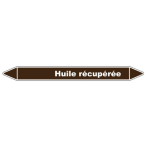 Tuyauterie Huile Récupérée