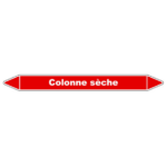 tuyauterie Colonne sèche