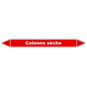 tuyauterie Colonne sèche