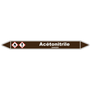 Tuyauterie Acétonitrile